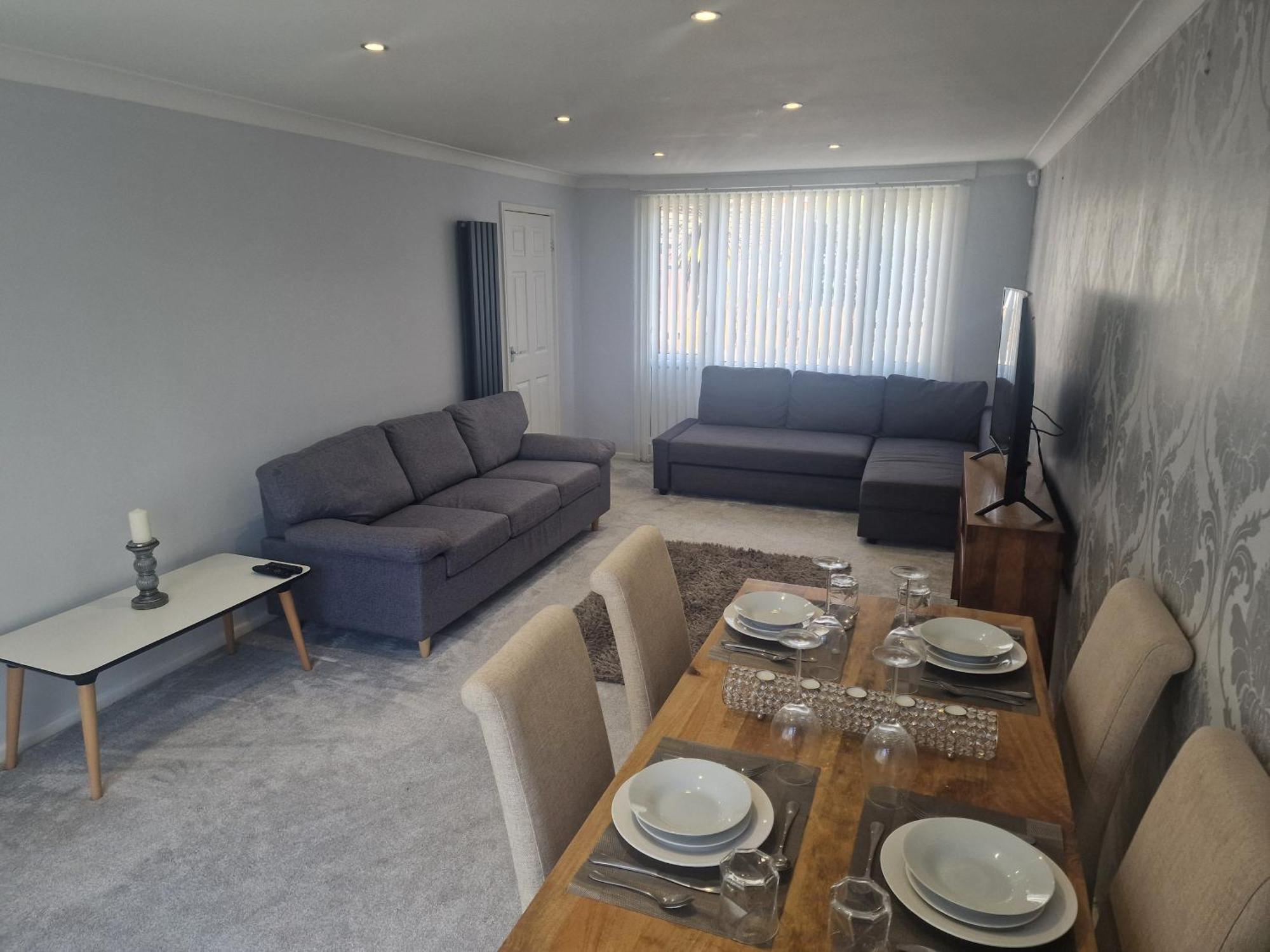 Stylish & Modern 2 Bed House With Free Parking Leeds Lägenhet Exteriör bild